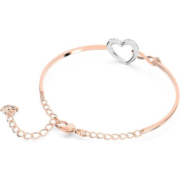 Infinity Heart Jewelry Collection, Necklaces and Bracelets, Rose Gold - Picture 4 of 6